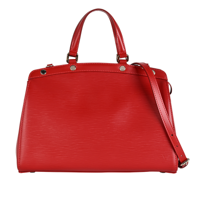 Brea MM, &pound;550, Handbags, Red, Leather, Front view